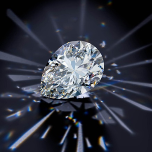 Pear Brilliant Cut Diamond Engagement Rings