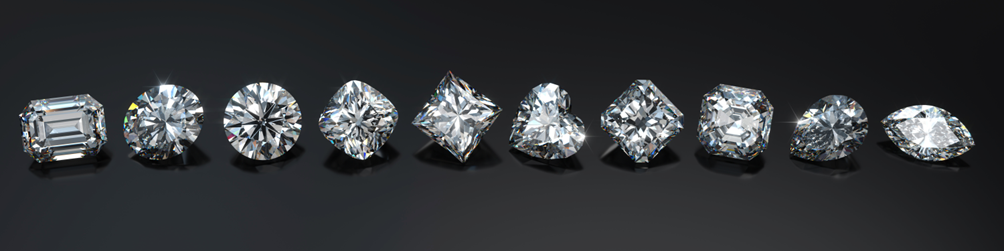 diamond shapes